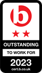 Best companies outstanding 2 star award